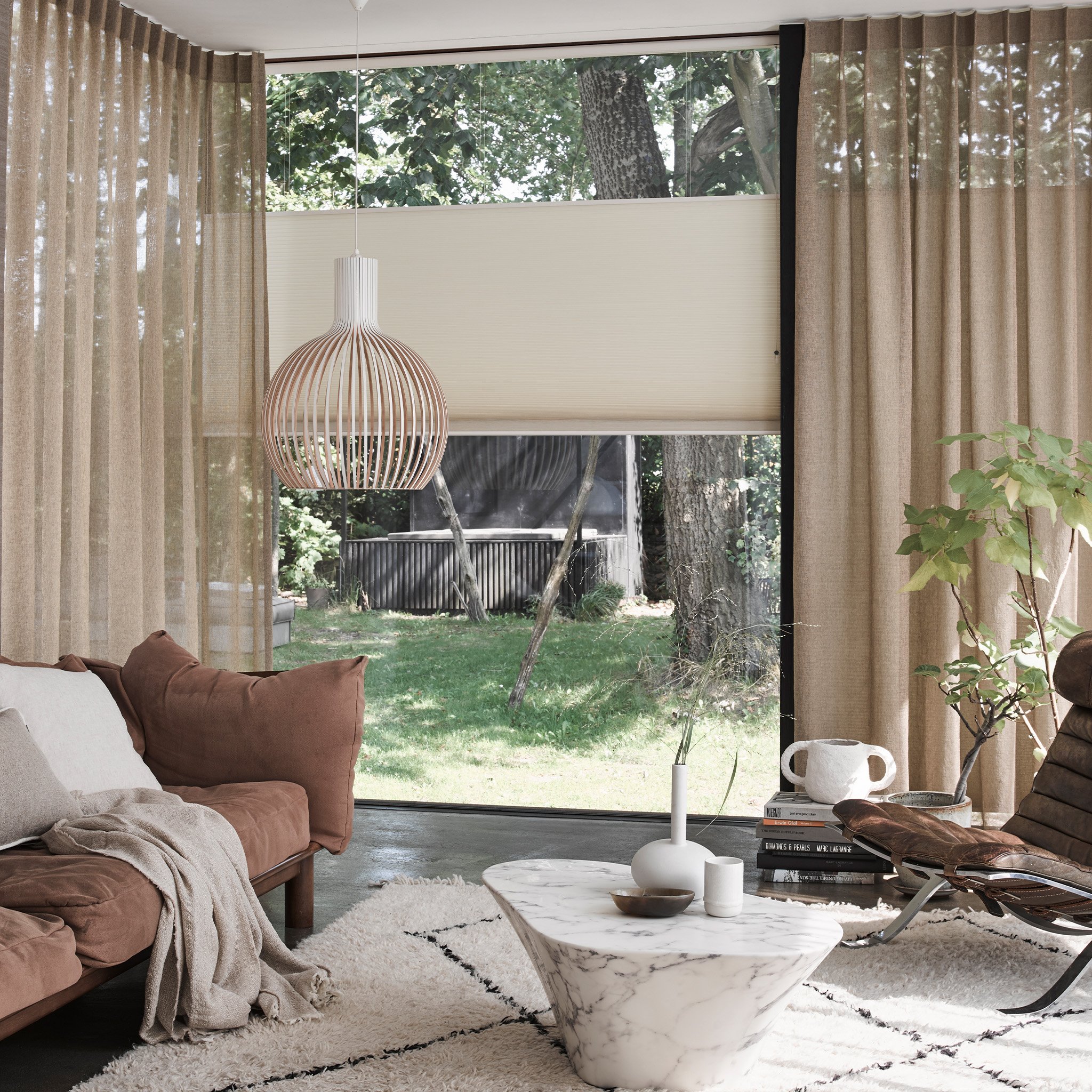 Voorkom inkijk met top-down & bottom-up raamdecoratie